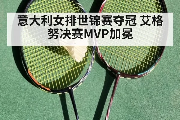 意大利女排世锦赛夺冠 艾格努决赛MVP加冕